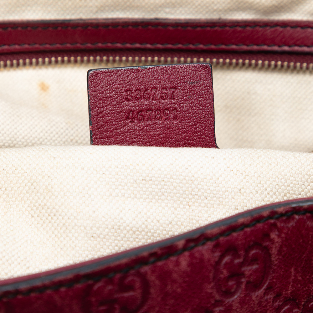Pre-Loved Gucci Large Guccissima Emily Chain Shoulder Bag - Picture 6 of 7